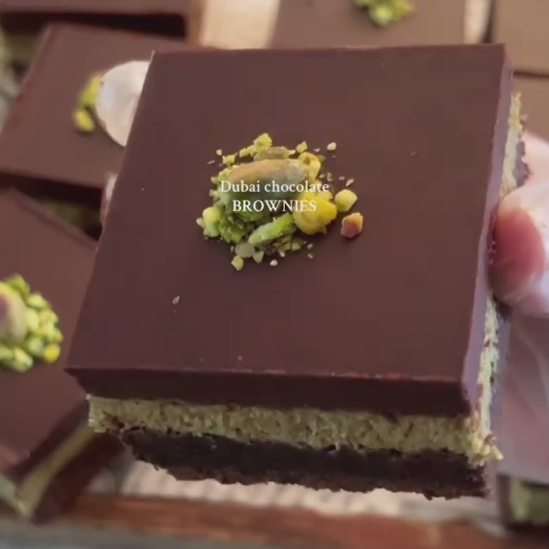 Dubai Chocolate Brownie